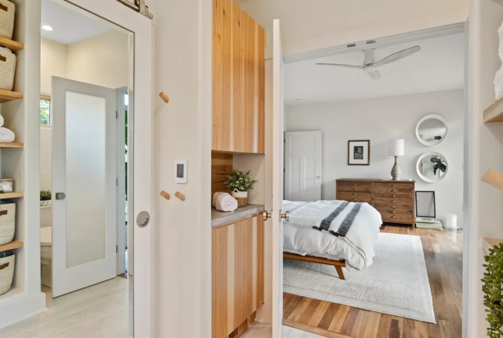 Spabadrum på bergstoppen