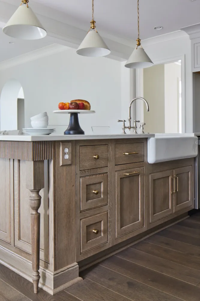 Transitional L-Shaped Kitchen