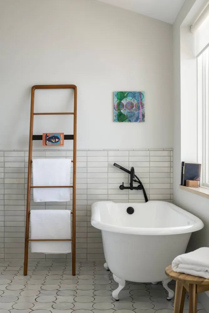 Badezimmer der Hauptsuite