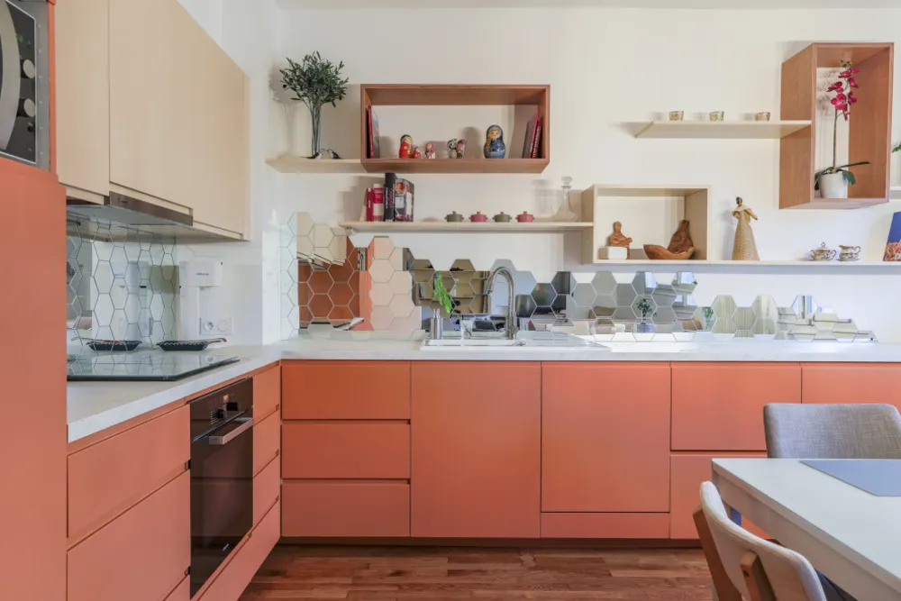 Rénovation d'une pièce à vivre : salone - cucina