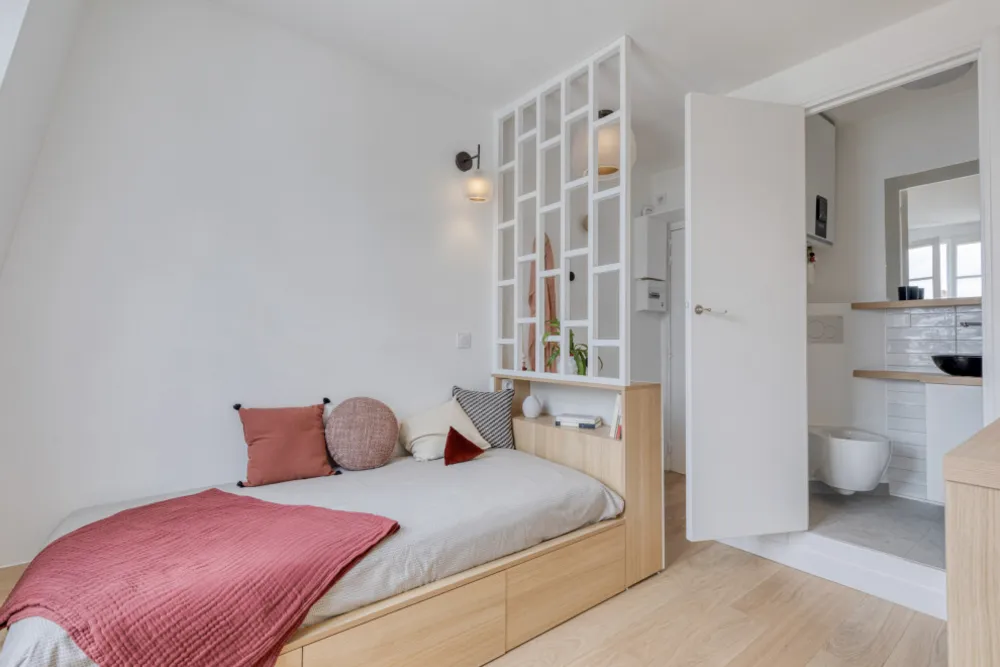 Avant/Après : Ideal pied-à-terre de 12m2 à Bonne-Nouvelle