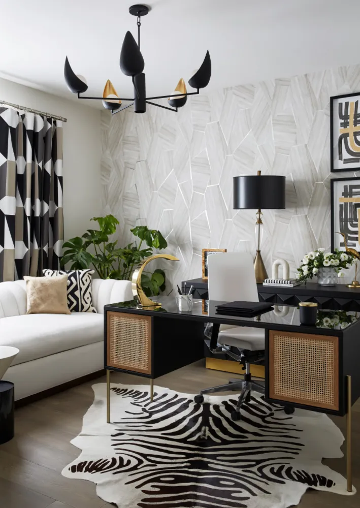 Moderne loftsbungalow Gjestesoverom/kontor