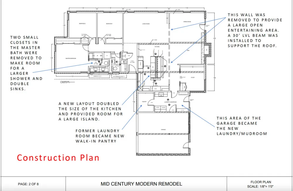 Wycieczka po Servista: projektanci odkrywają na nowo dom w Teksasie z połowy stulecia