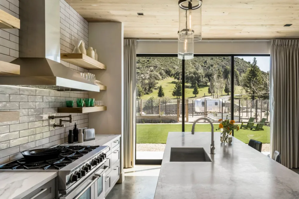 Calistoga Modernes Bauernhaus Retreat