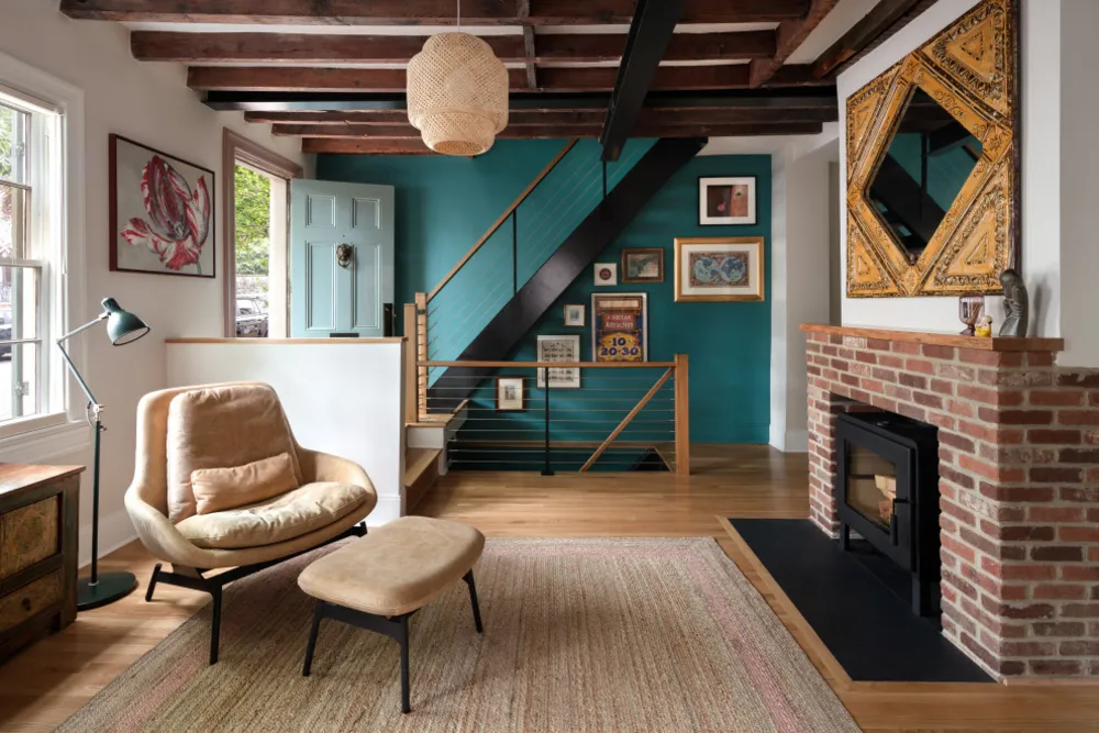 Georgetown, Washington, DC'deki Tarihi Ev Yenileme