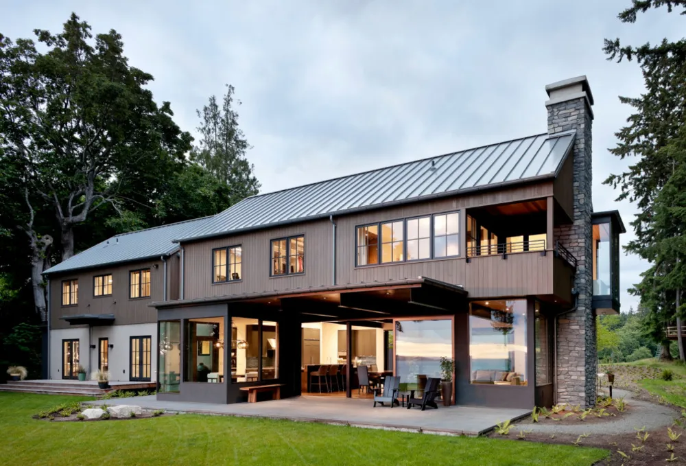 Bauernhaus auf Whidbey Island