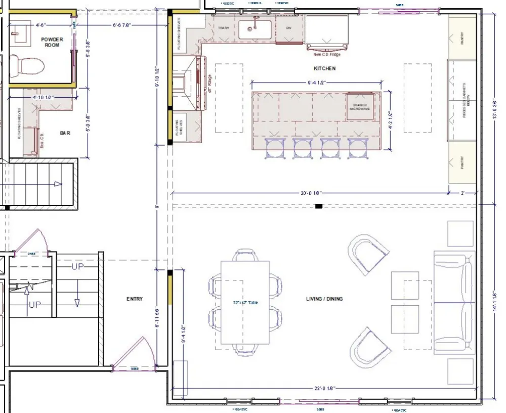 Cucina della settimana: Reston Contemporary