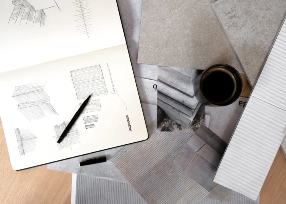 Dekoratori Bas'ın Kopenhag'daki Nord Architects'teki stüdyo della collezione'si