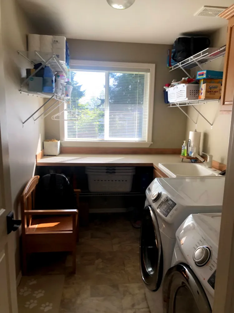 Prádelna k zakrytí