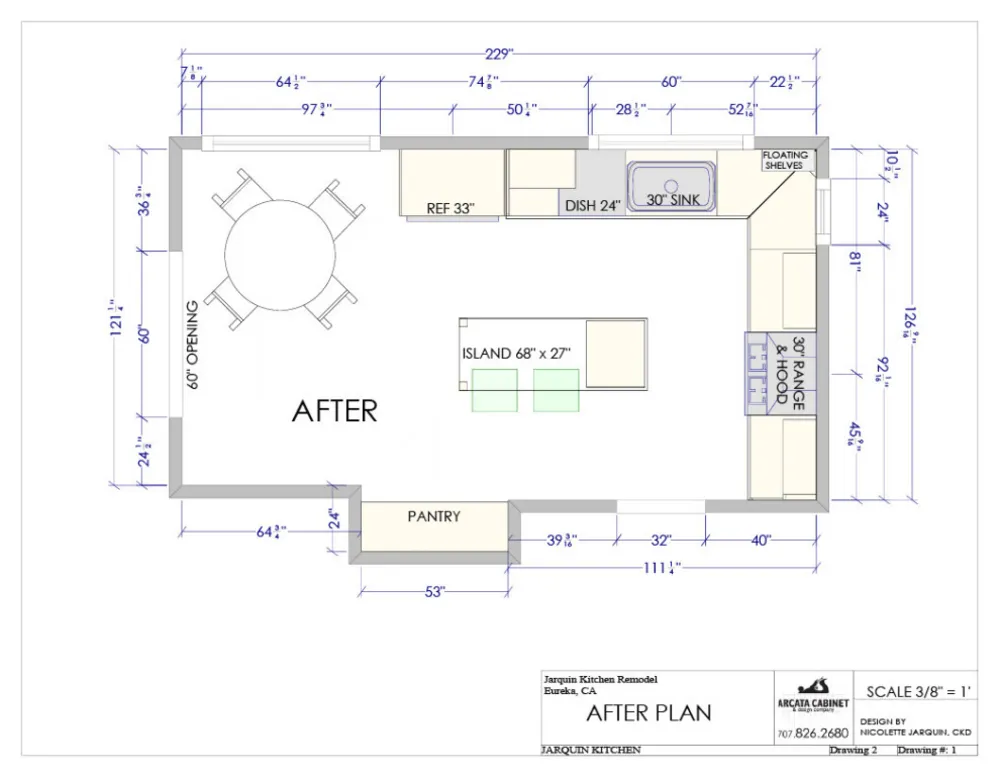 Boho Bungalow Kitchen