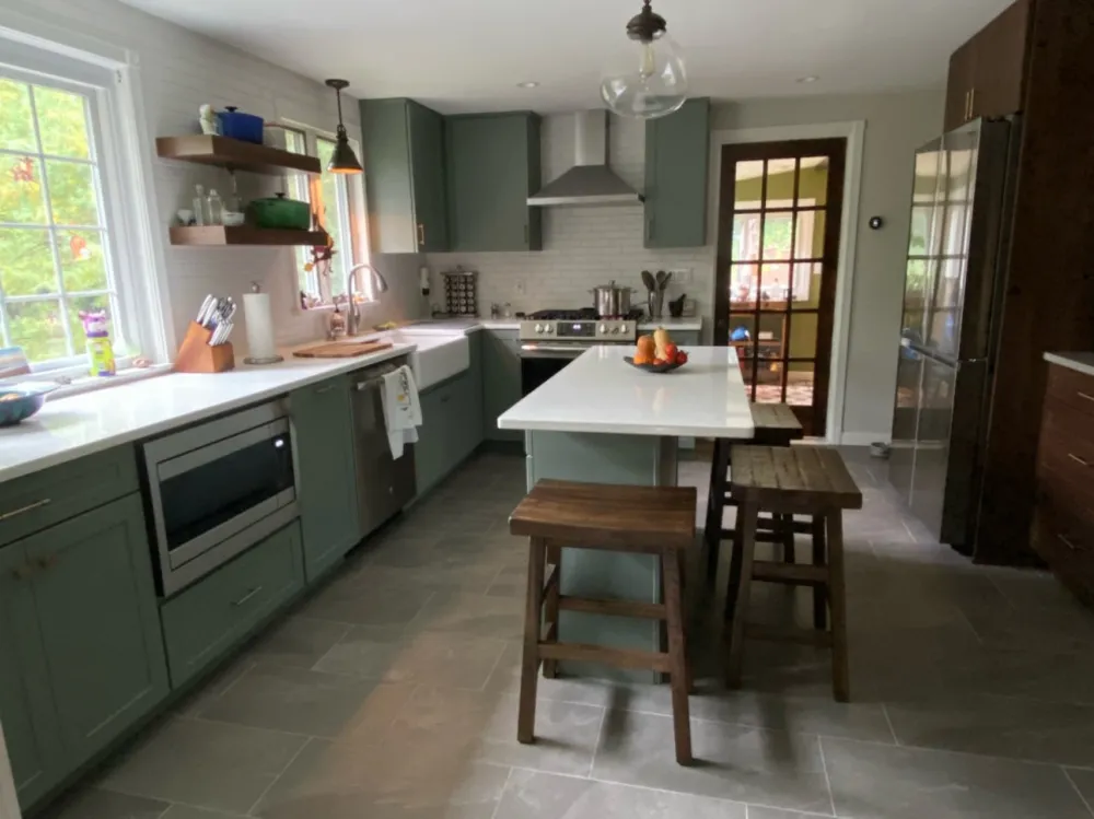 Celadon Green Transitional