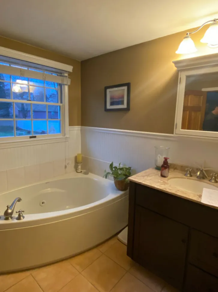 Proyecto de baño Country Comfort en Stoneham MA