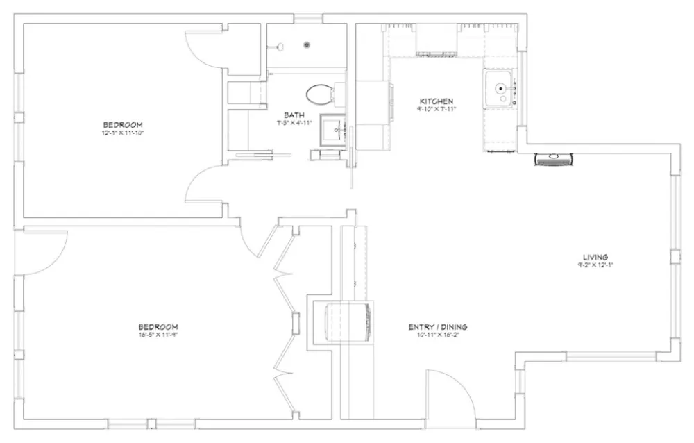 Mały dom w Nevadzie