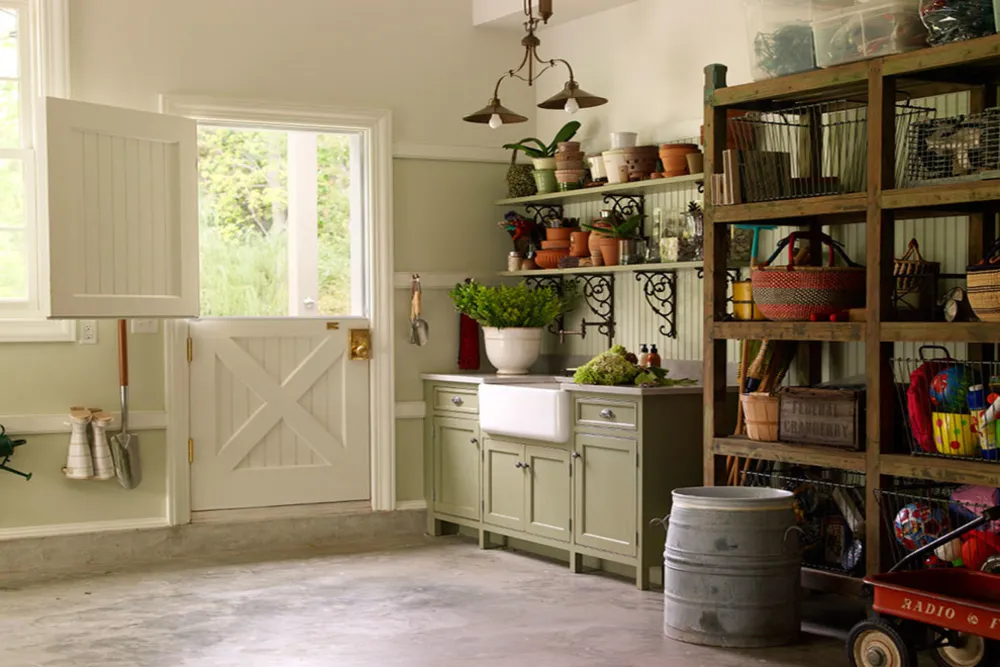 Miejsce pracy w ogrodzie