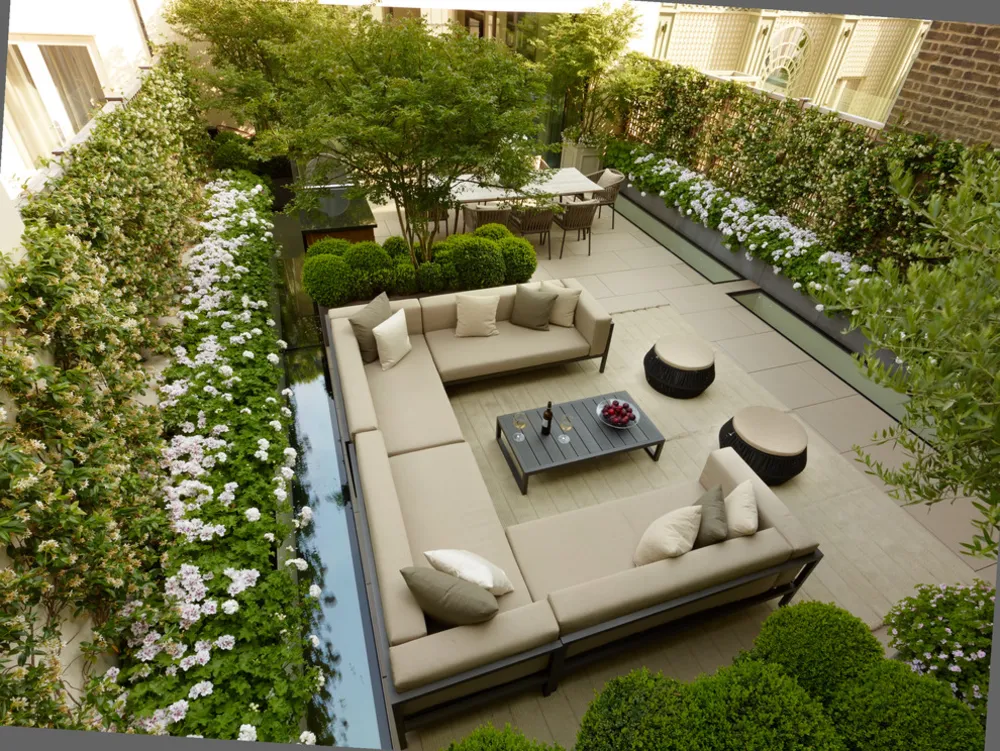 A London Roof Terrace