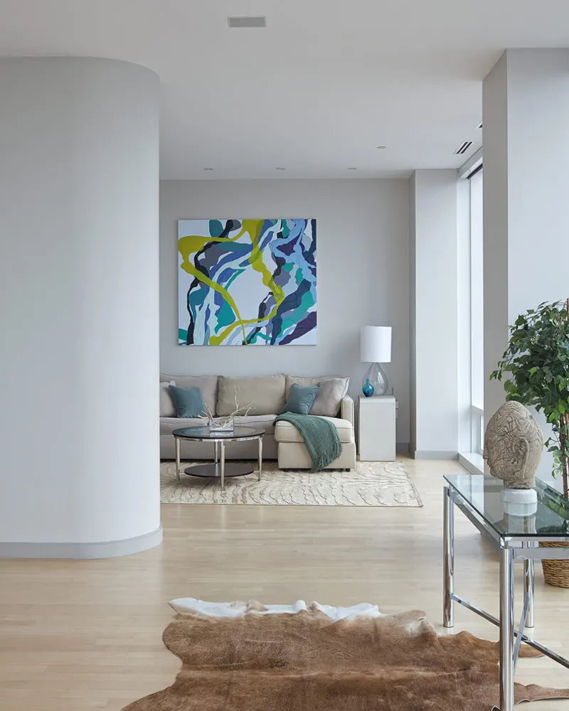 Soggiorno Attico Duplex Chelsea