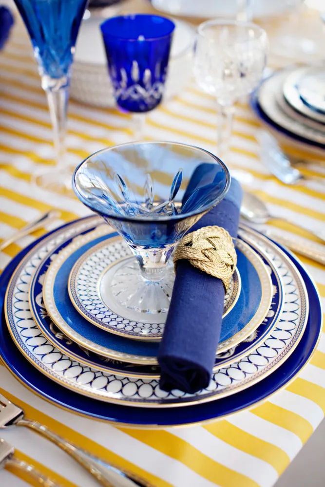 Rhapsody in Blues Dinnerware & Tabletop Design