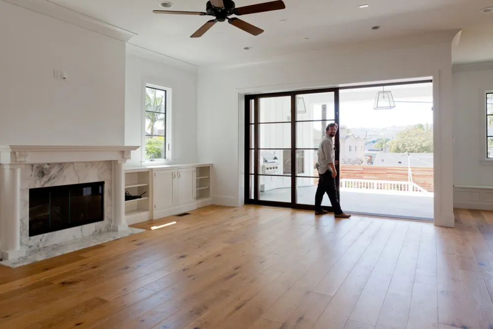 Neu gebautes Bauernhaus