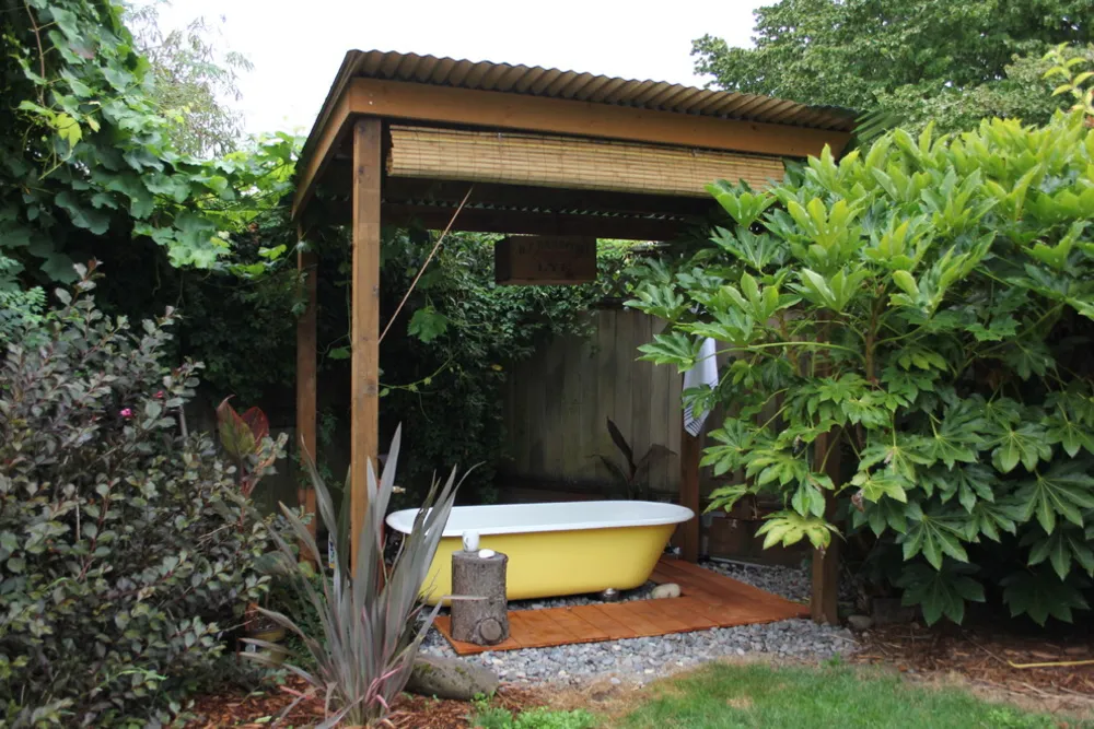 Backyard Bath House