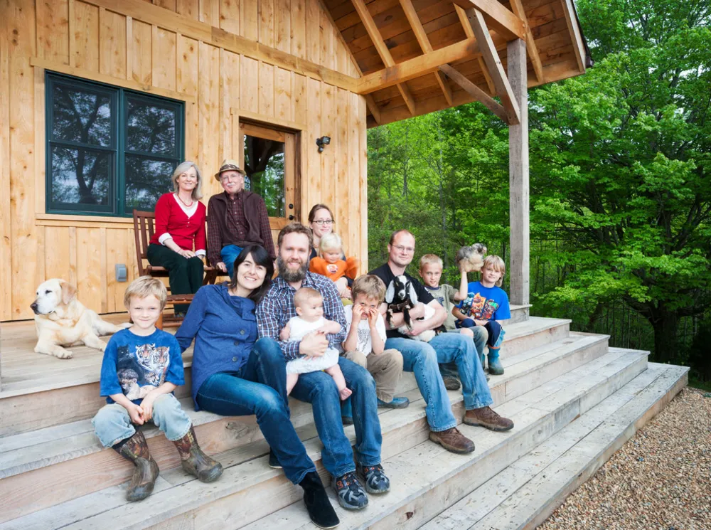 Rustic family getaway -mökki