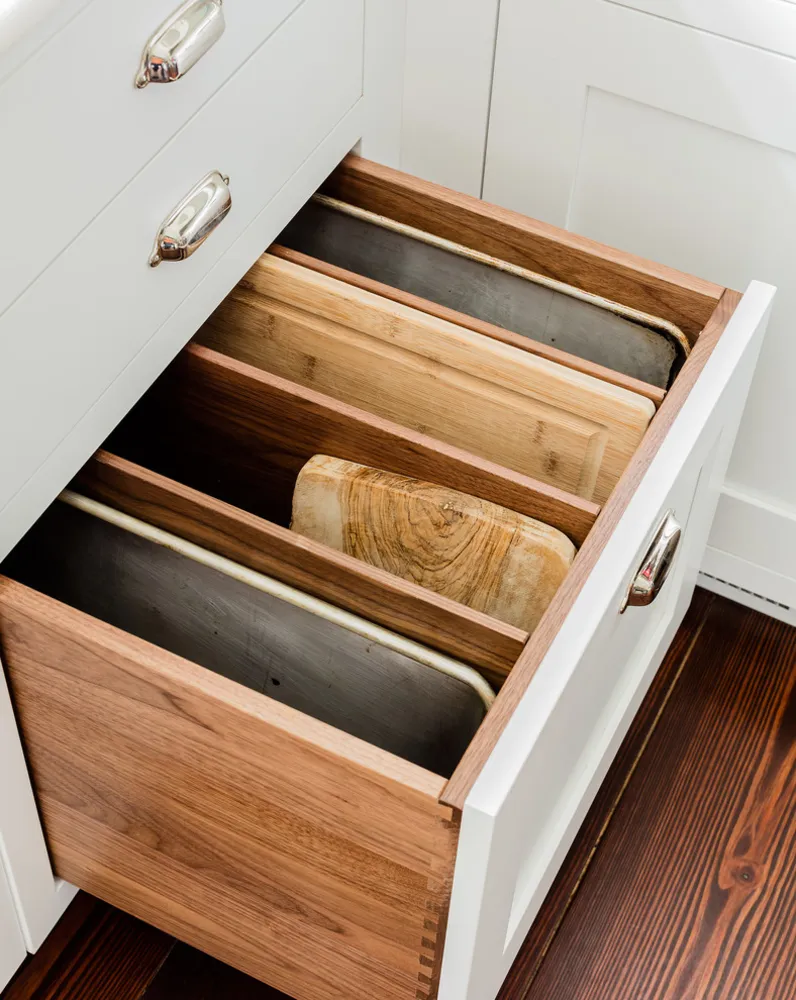 Wiktoriańska biała kuchnia