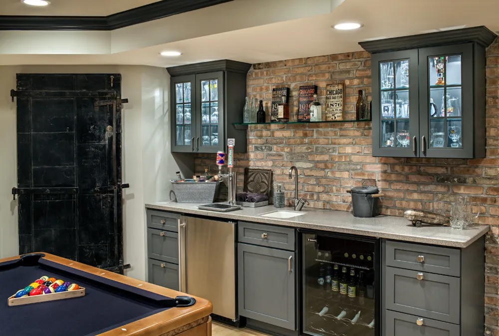 Chicago Chic Basement