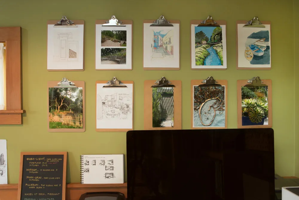 Mein Servista: Cottage-Büro im Hinterhof und ein kunstvoller Niedrigwassergarten