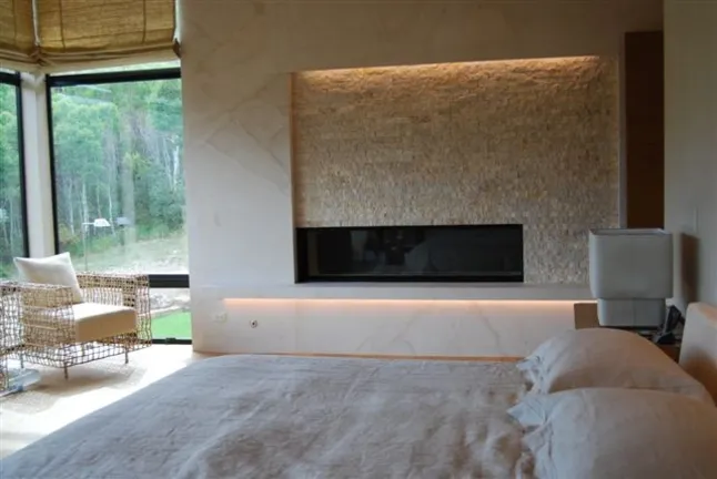 Iluminación de chimenea