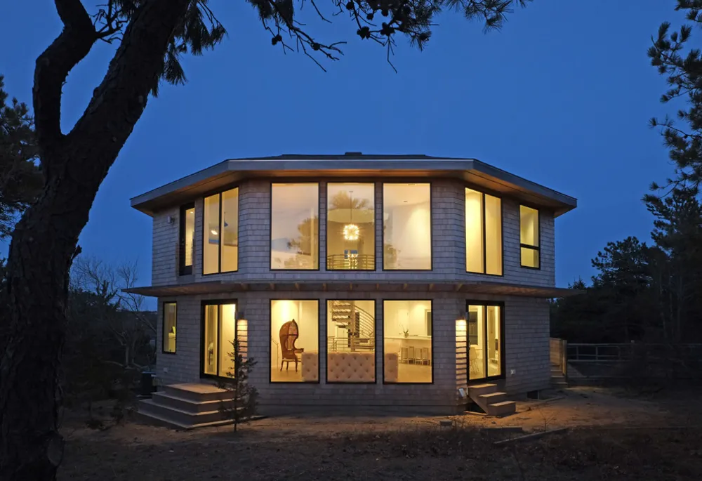 casa octogonal de cape cod redux