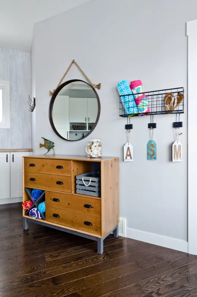 Poolside Mudroom