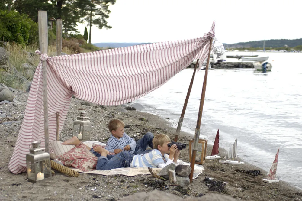 Dom na plaży w Helgeroa - Norwegia