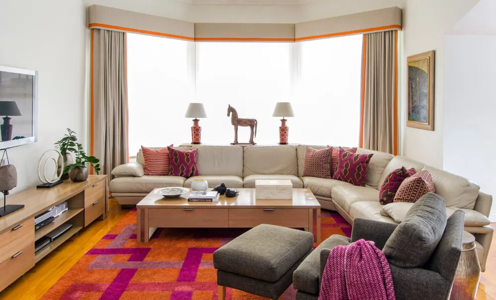 Beach Style Living Room