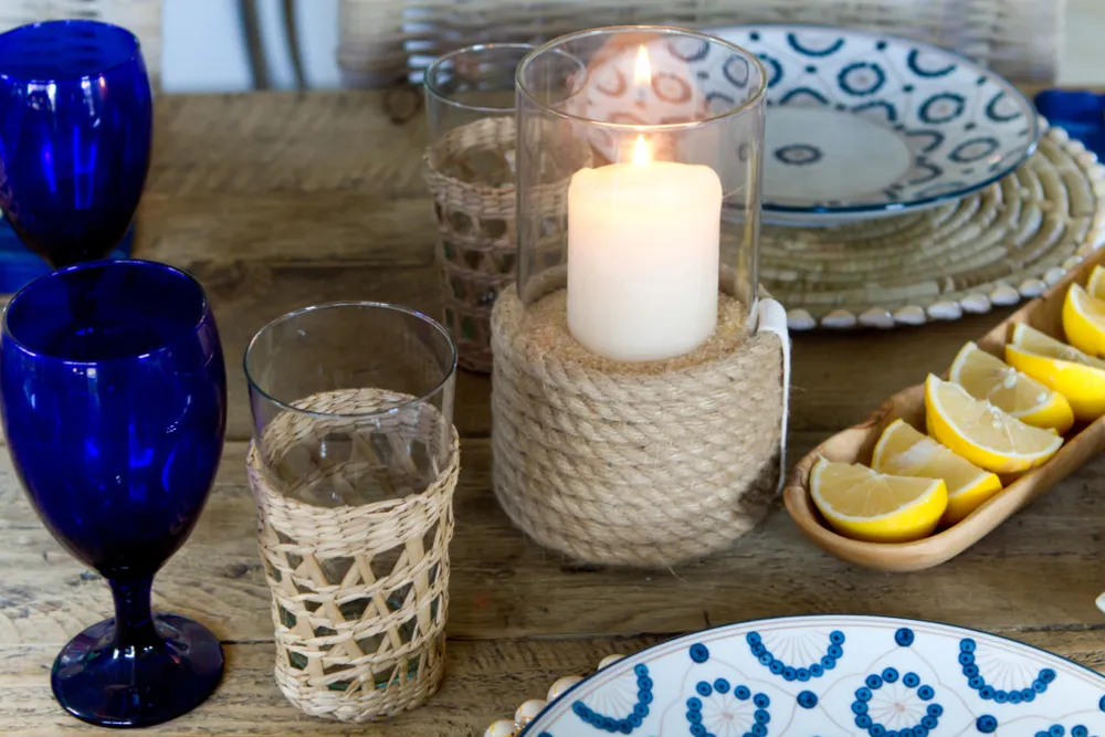 Domek na plaży nad oceanem