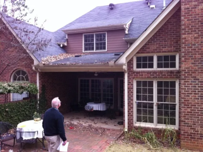 En veranda forvandlet til tropisk solarium