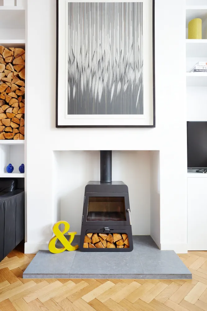 15. Quemador de leña