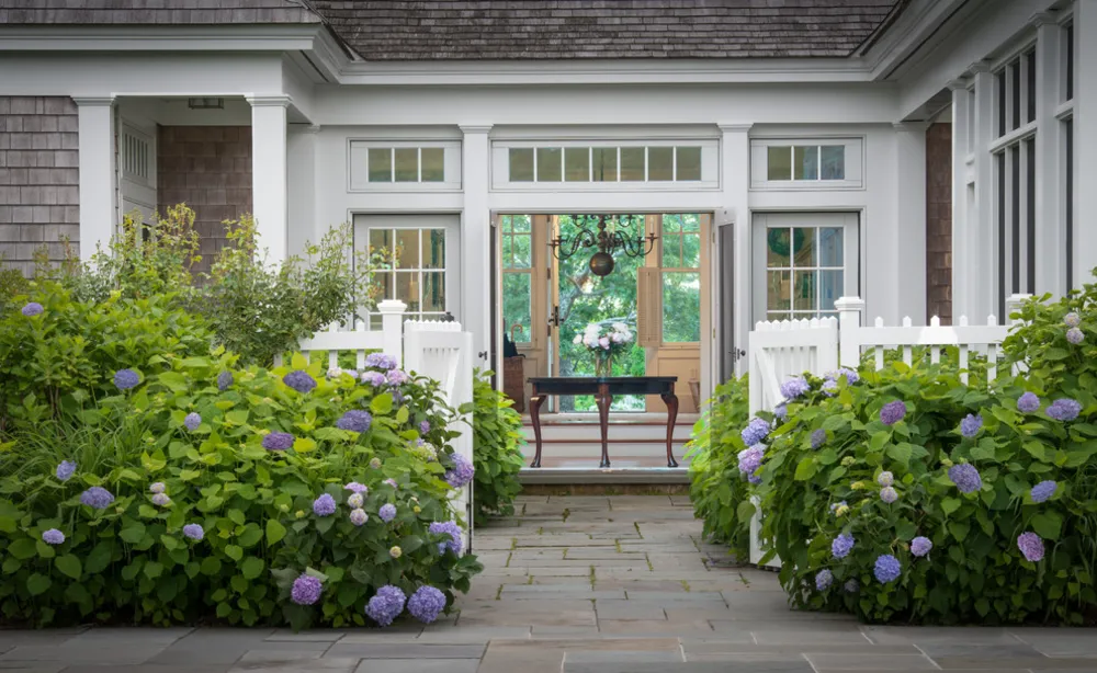 Casa di ghiaia del New England
