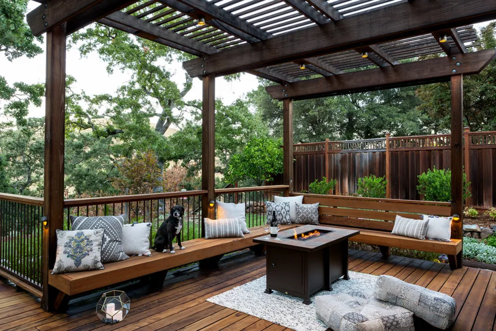 Hilltop Backyard Retreat - Sue Oda Landschaftsdesign