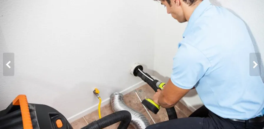 Čištění větracích otvorů sušičky