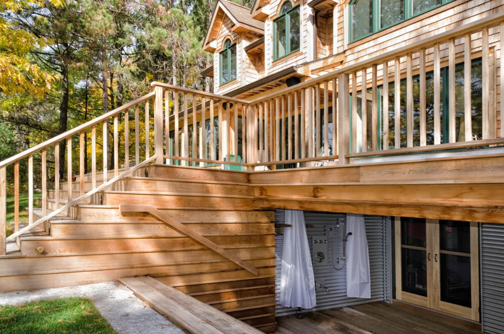 Retraite aan het strand