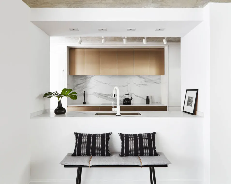 Kaksitasoinen huoneisto Toronton keskustassa