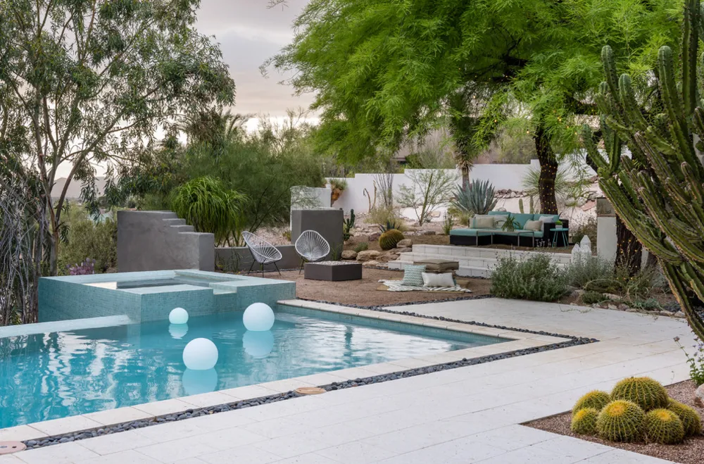 Samtidig ørkengeometri